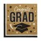 6 1/2" Bulk 50 Count Congrats Grad Party Paper Luncheon Napkins
